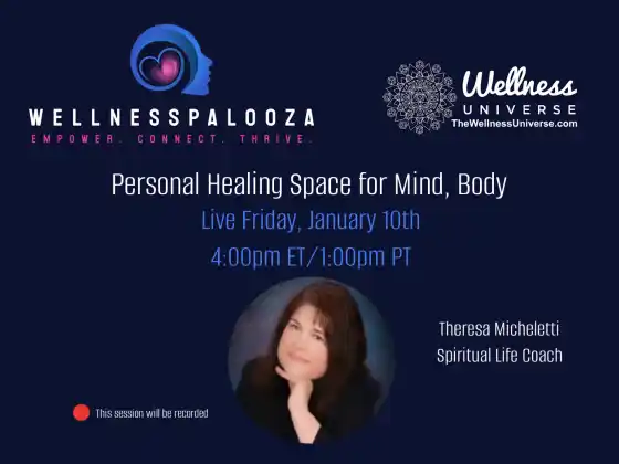Wellnesspalooza 2025 與 Theresa Micheletti 的身心個人療癒空間